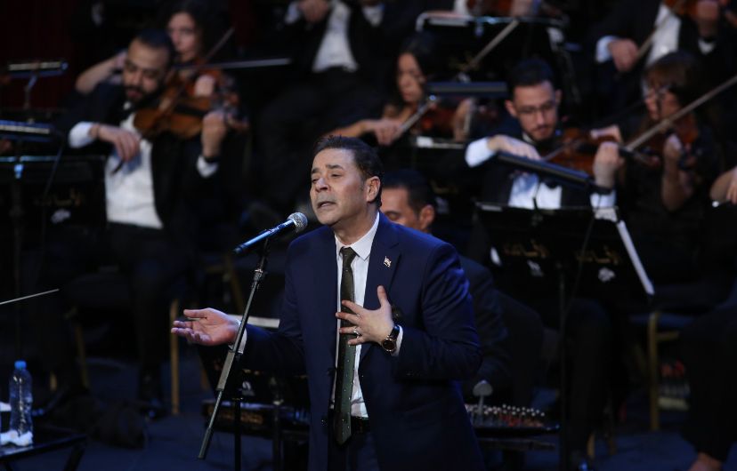 مدحت صالح نجم ثالث ليالى مهرجان الاوبرا الصيفى بالاسكندرية