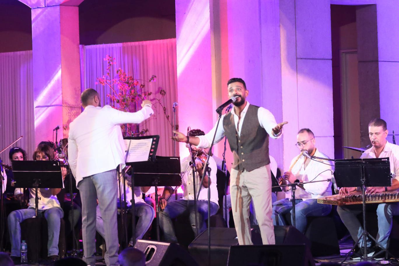 تحت عنوان شباب فى شباب ليلة طربية مع نجوم شباب الموسيقى العربية بمهرجان الأوبرا الصيفى