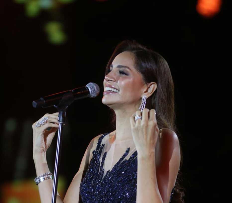 Amal Maher, Star of the Opening of  the 33rd Edition of the Arab Music Festival and Conference