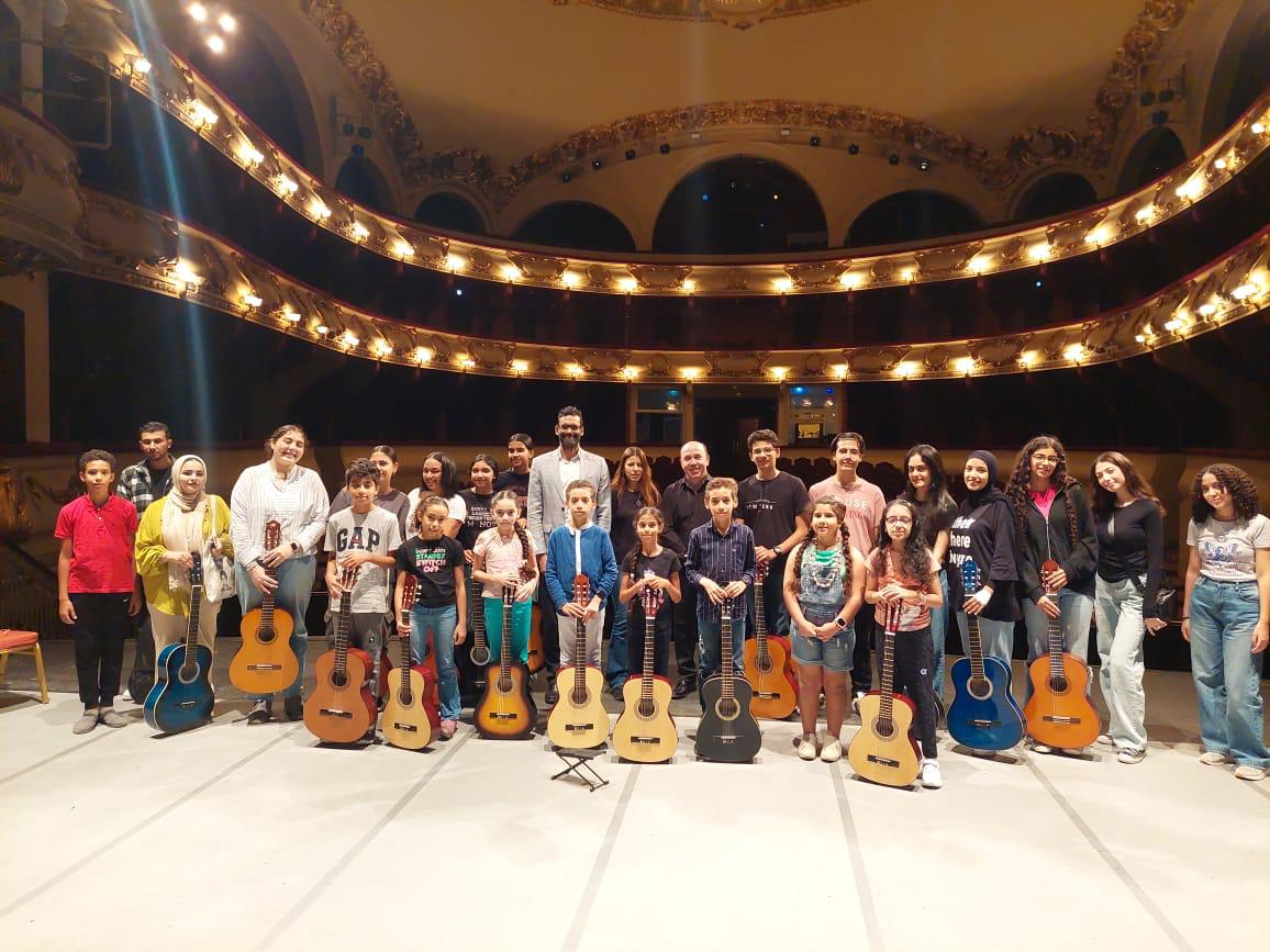 Workshop by the Spanish Guitarist Miguel Trápaga at the Alexandria Opera House