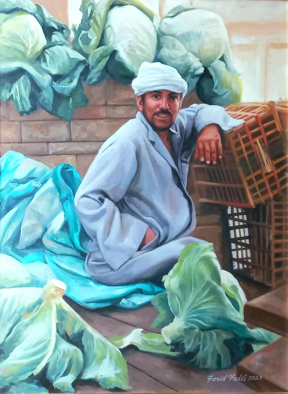 Farid Fadel Exhibition at Salah Taher Gallery