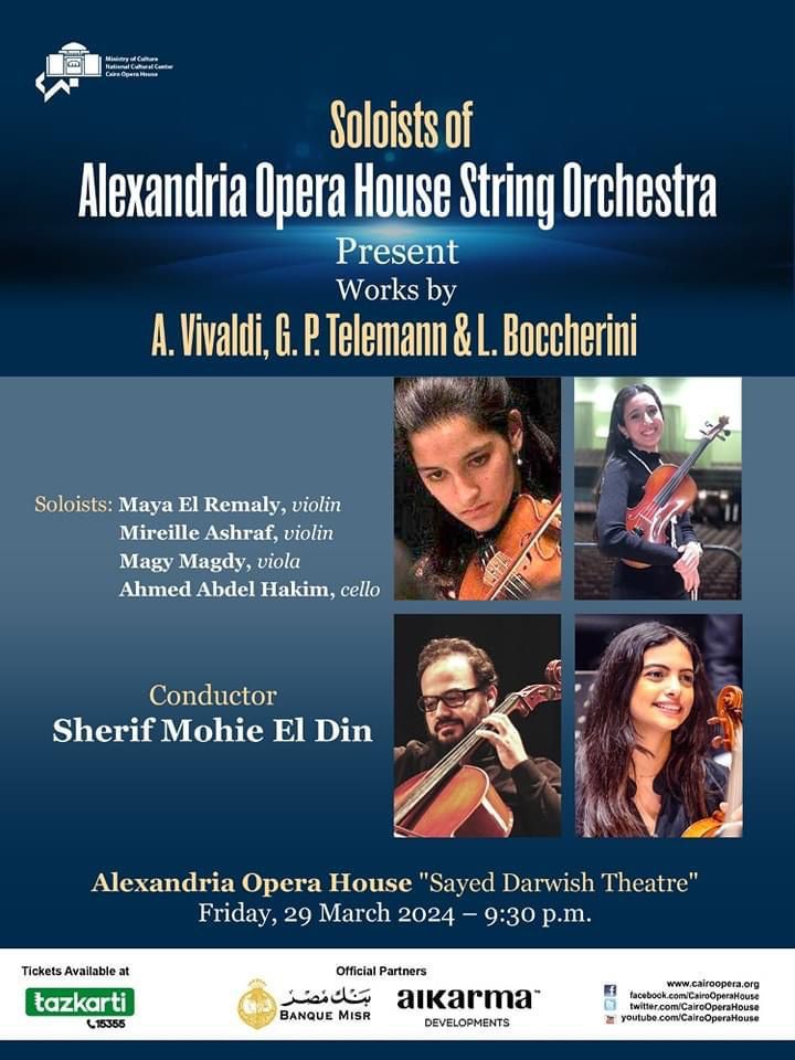 Alexandria Opera House String Orchestra Performs Ramadan